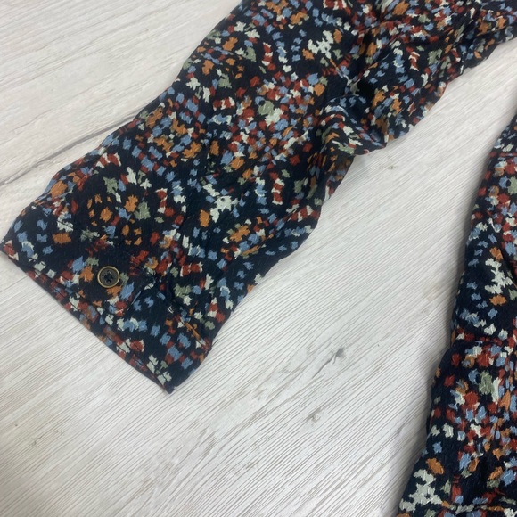 Knox Rose Black Multicolored Blouse - Picture 9 of 9